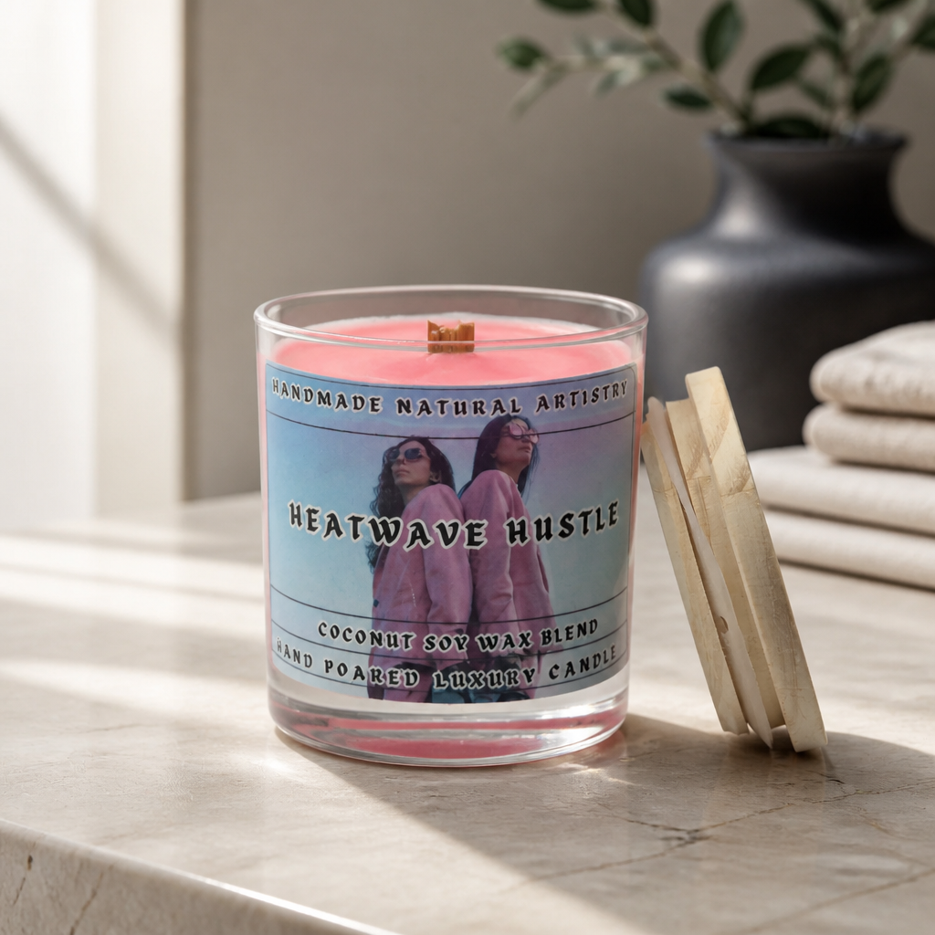 Heat Wave Hustle 6 oz | Coconut Soy Candle — HNA Candle Boutique